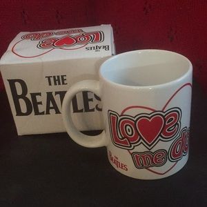 The Beatles Coffee Mug " Love me do" With Box NEW